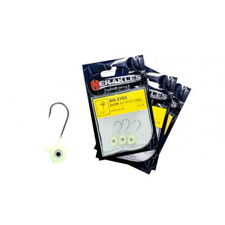 Herakles Big Eyes Jig Heads (3pk)