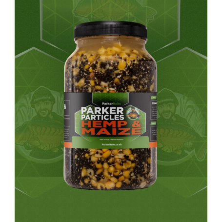 Parker Baits Hemp & Maize Spod Mix Shelf Life Particle