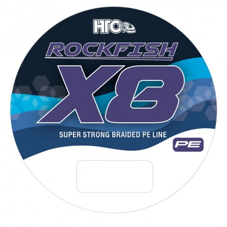 HTO Rockfish X8 Yellow Braid