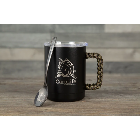 CarpLife Hand Finished Thermal Mug & Spoon