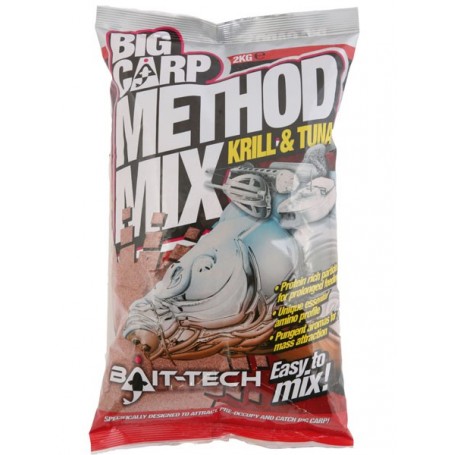 Bait Tech Big Carp Method Mix Krill & Tuna