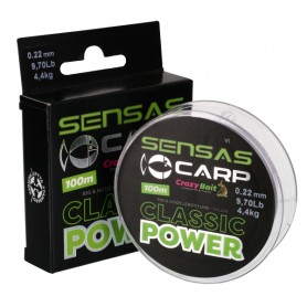 Sensas Carp Crazy Bait Classic Power Mono 100m