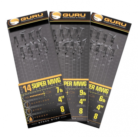 Guru Super MWG Speed Stop Ready Rigs 4 Inch