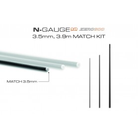 Guru N-Gauge Pro Zero 600 Match Kit 3.5mm Top 3 3.9m