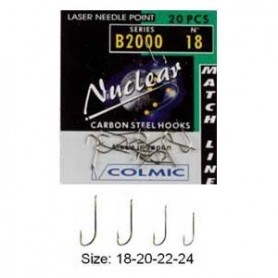 Colmic Nuclear B2000 Hooks (20 hooks per packet)