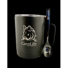 CarpLife Thermal Mug & Spoon (No Paracord)