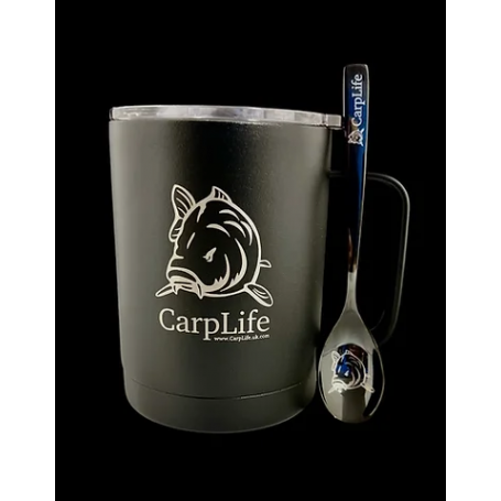 CarpLife Thermal Mug & Spoon (No Paracord)