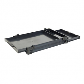 Rive F2 Double Drawer 30mm Unit - Black