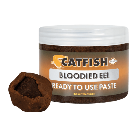 Dynamite Baits Catfish Bloodied Eel Ready To Use Paste