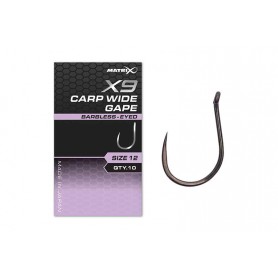 Matrix X9 Carp Wide Gape Hooks