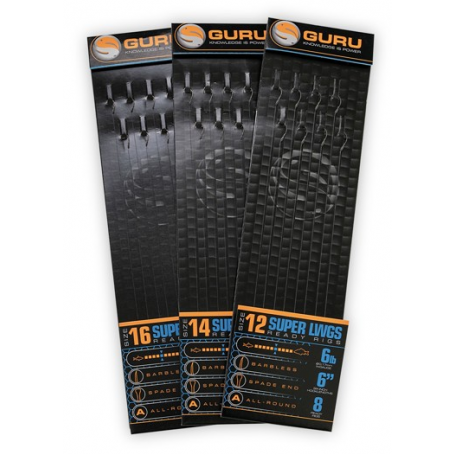 Guru Super LWGS Pole Rigs 6inch