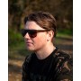 Fox Avius Trans Khaki Sunglasses Brown Lens