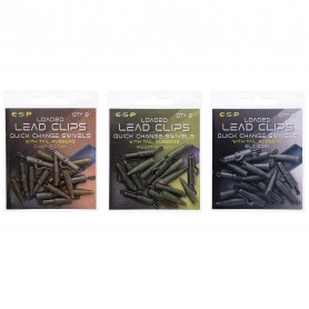 ESP Loaded Lead Clip Quick Change Swivels