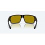 Costa Fly Line MT Black - Sunrise Silver Mirror 580G Polarised Sunglasses