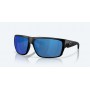 Costa Fly Line MT Black - Blue Mirror 580P Polarised Sunglasses