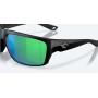 Costa Fly Line MT Black - Green Mirror 580P Polarised Sunglasses