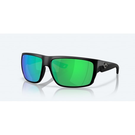 Costa Fly Line MT Black - Green Mirror 580P Polarised Sunglasses