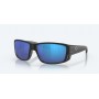 Costa Tuna Alley Pro MT Black - Blue Mirror 580G Polarised Sunglasses