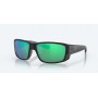 Costa Tuna Alley Pro MT Black - Green Mirror 580G Polarised Sunglasses