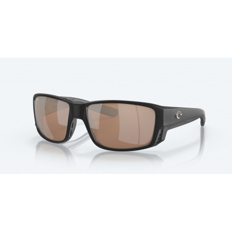 Costa Tuna Alley Pro MT Black - Copper Silver Mirror 580G Polarised Sunglasses