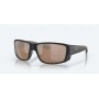 Costa Tuna Alley Pro MT Black - Copper Silver Mirror 580G Polarised Sunglasses