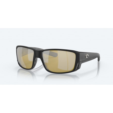 Costa Tuna Alley Pro MT Black - Sunrise Silver Mirror 580G Polarised Sunglasses