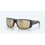 Costa Tuna Alley Pro MT Black - Sunrise Silver Mirror 580G Polarised Sunglasses