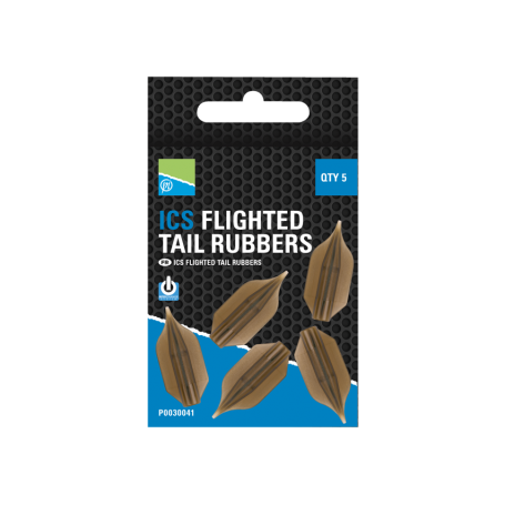 Preston Innovations ICS Flighted Tail Rubbers
