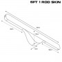 Nash Scope Ops Soft Protect 1 Rod Skin