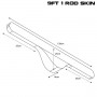 Nash Scope Ops Soft Protect 1 Rod Skin