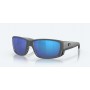 Costa Tuna Alley Pro MT Gray - Blue Mirror 580G Polarised Sunglasses