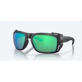 Costa King Tide 8 Black Pearl - Green Mirror 580G Polarised Sunglasses