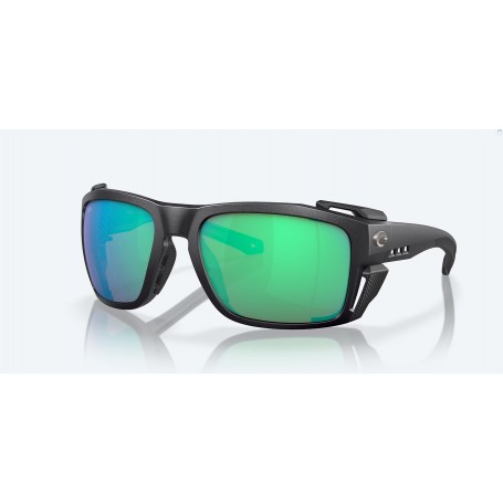 Costa King Tide 8 Black Pearl - Green Mirror 580G Polarised Sunglasses