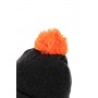 Fox Collection Bobble Hat Black/Orange