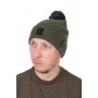 Fox Collection Bobble Hat Green/Black