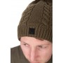 Fox Khaki Knitted Bobble Hat