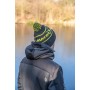 Matrix Lime Grey Bobble Hat
