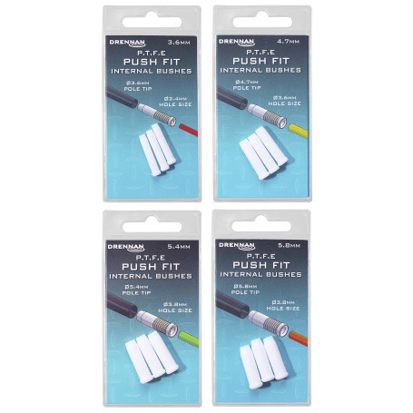 Drennan Push Fit Internal Bushes