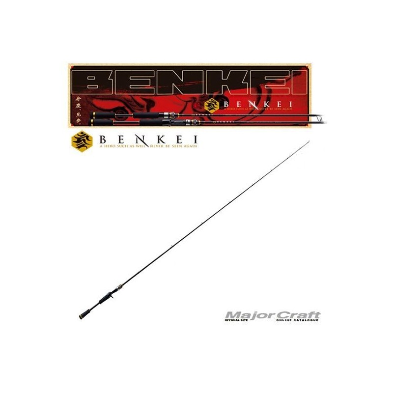 Major Craft BENKEI BIC-652UL/BF Baitcasting Rod for Bass 