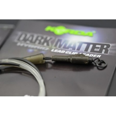 Korda Dark Matter Leaders With Hybrid Leadclip